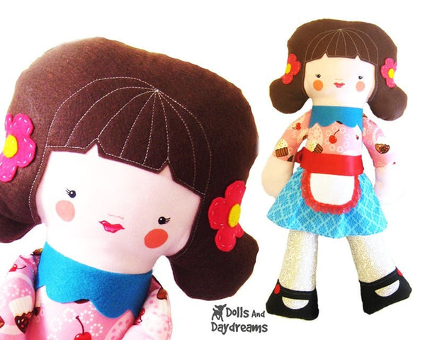 Big Doll Sewing Pattern - Dolls And Daydreams - 2