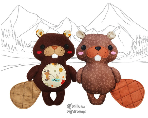 Beaver Sewing Pattern