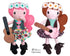 ITH Boho Babes Pattern machine embroidery hippy doll pattern by dolls and daydreams