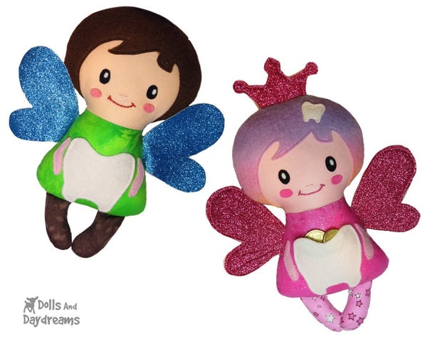 Secret Pocket Tooth Fairy Sewing Pattern - Dolls And Daydreams - 4