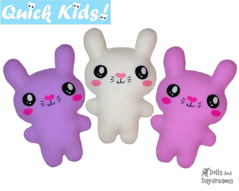 Quick Kids Bunny Sewing Pattern
