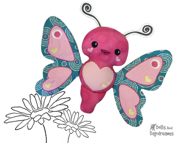 Embroidery Machine Butterfly Pattern