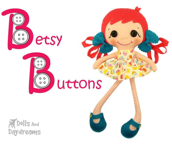 Betsy Buttons Sewing Pattern - Dolls And Daydreams - 4