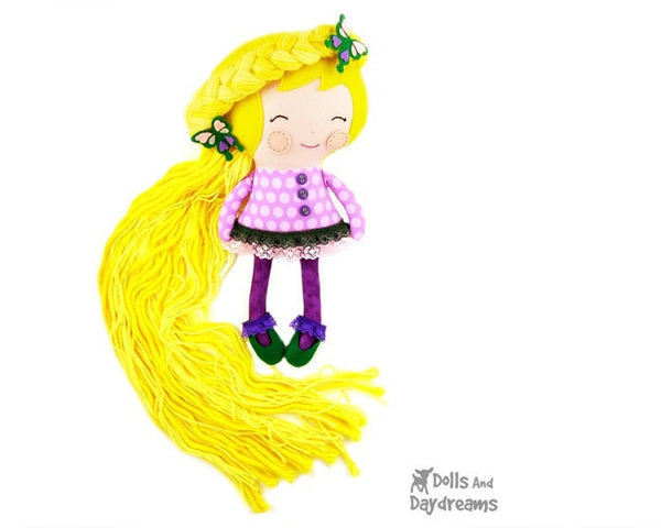 Rapunzel Sewing Pattern - Dolls And Daydreams - 2