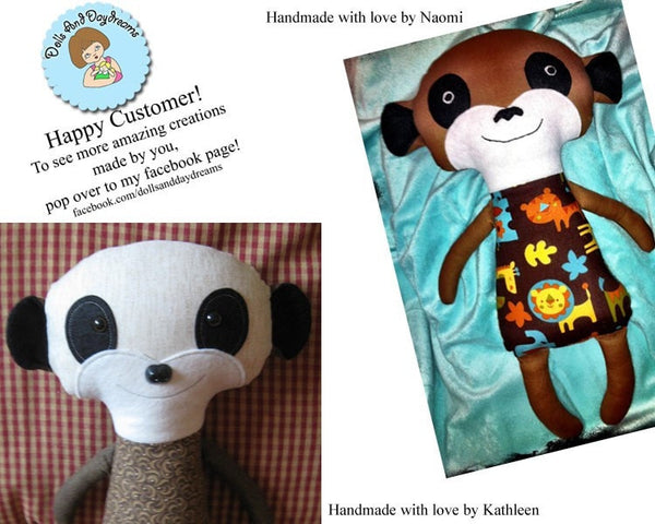 Meerkat Sewing Pattern - Dolls And Daydreams - 5