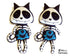 Skeleton Cat Sewing Pattern - Dolls And Daydreams - 1