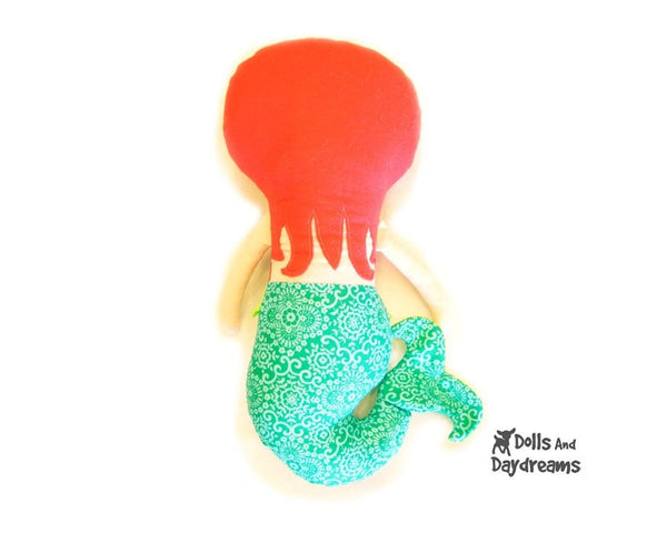 Little Mermaid Sewing Pattern - Dolls And Daydreams - 4