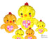 Easter Chick Sewing Pattern by Dolls and Daydreams diy hen baby chicken softie toy 