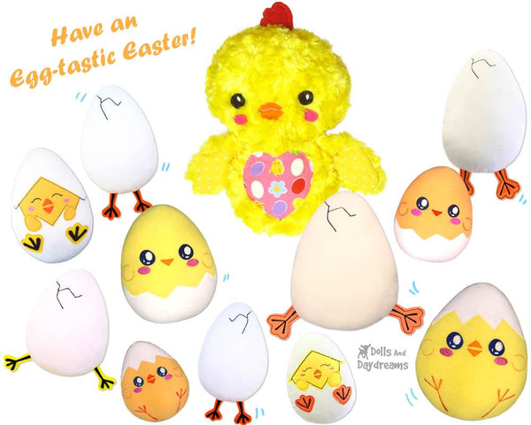 Easter Chick Sewing Pattern