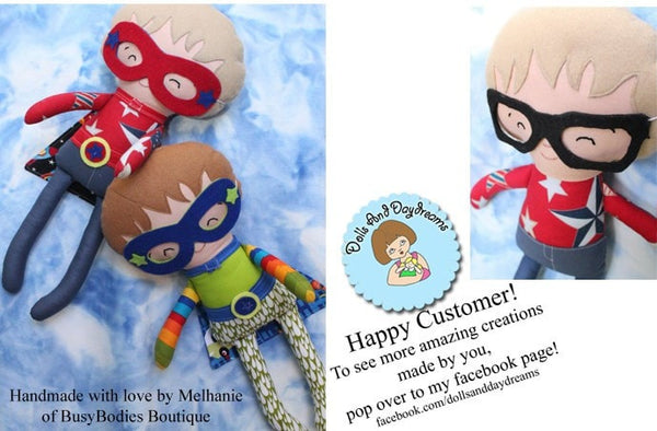 Superhero Sewing Pattern - Dolls And Daydreams - 6