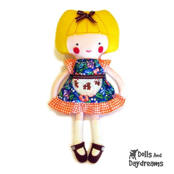 Peasant Dress Sewing Pattern - Dolls And Daydreams - 3