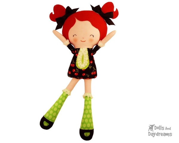 Miss Tippy Toes Sewing Pattern - Dolls And Daydreams - 4