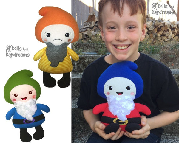 Embroidery Machine Dwarf Pattern