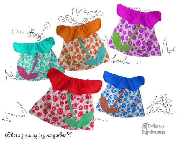 Flower Power Dress Sewing Pattern