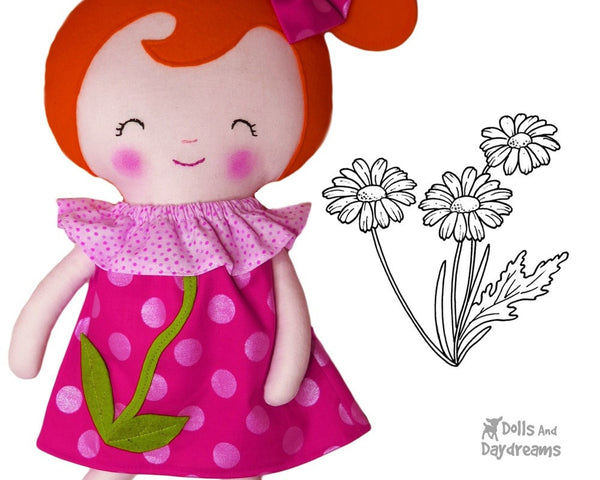 Flower Power Dress Sewing Pattern