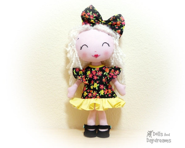 Poppet Shoe Sewing Pattern - Dolls And Daydreams - 2