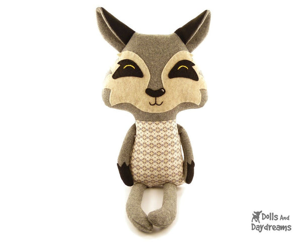 Wolf Sewing Pattern - Dolls And Daydreams - 2