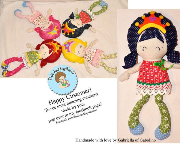 Pocket Princess Sewing Pattern - Dolls And Daydreams - 5