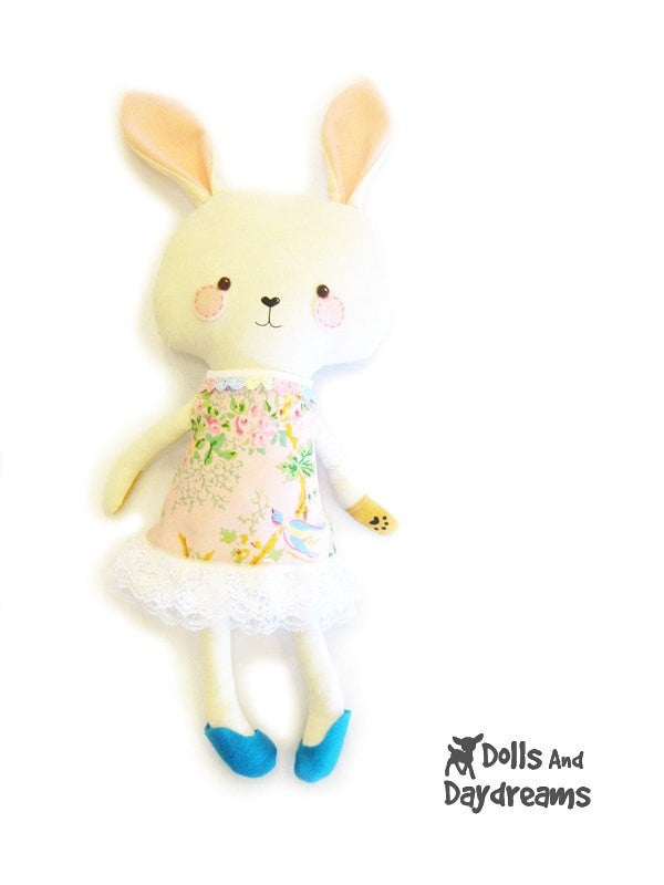 Retro Doll Dress Sewing Pattern - Dolls And Daydreams - 3