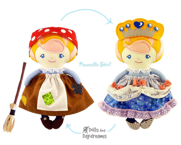 Cinderella Sewing Pattern - Dolls And Daydreams - 2