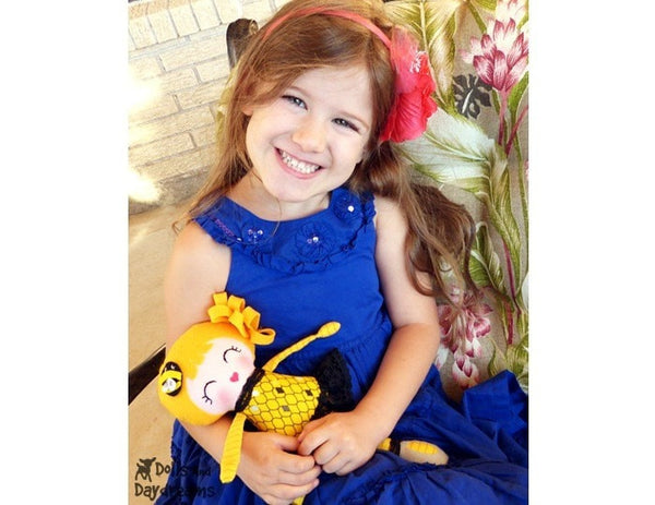 Little Lady Bug Girls Sewing Pattern - Dolls And Daydreams - 5