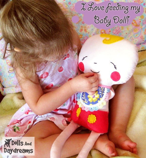Baby Doll Sewing Pattern - Dolls And Daydreams - 5