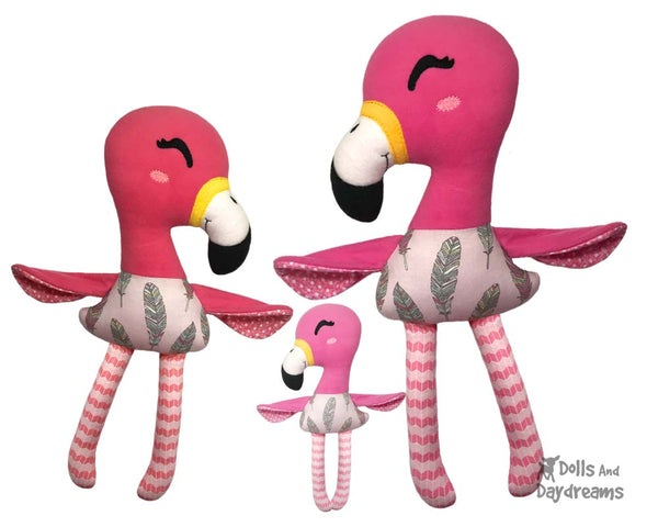 ITH Big Flamingo Pattern