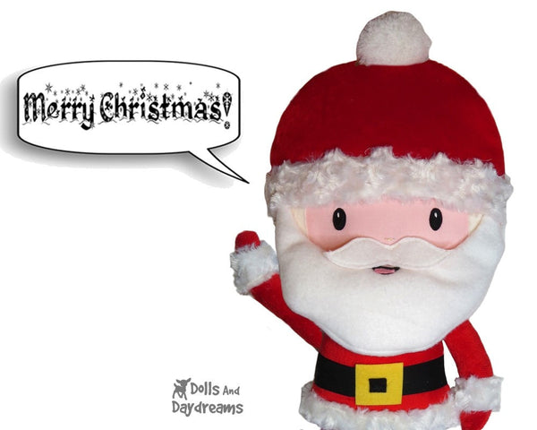 Santa Lumber Jack Sewing Pattern - Dolls And Daydreams - 5