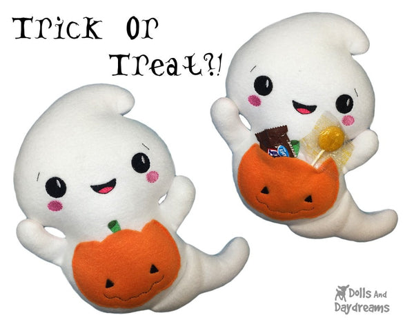 Embroidery Machine Ghost Pattern - Dolls And Daydreams - 3