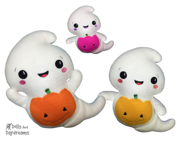 Embroidery Machine Ghost Pattern - Dolls And Daydreams - 5