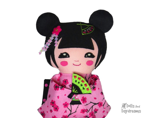 Geisha Sewing Pattern - Dolls And Daydreams - 5