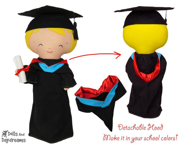 Graduation Clothes Sewing Pattern - Dolls And Daydreams - 3