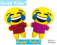 Quick Kids Happy Cry Emoji Sewing Pattern