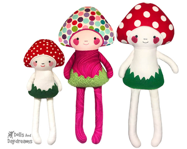 ITH Big Mushroom Babies Pattern
