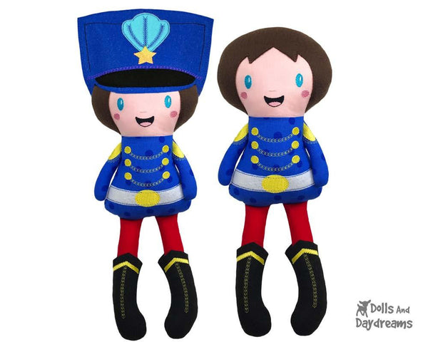 Prince Charming Machine Embroidery ITH Pattern by Dolls And Daydreams