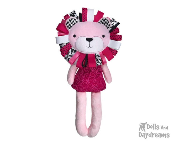 Lion Sewing Pattern