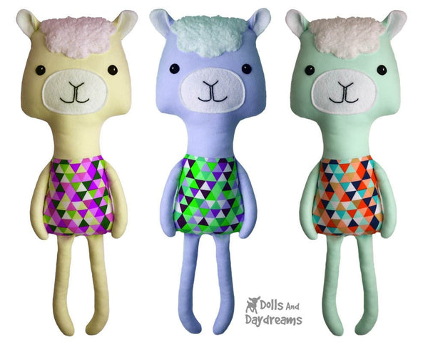 Llama Sewing Pattern
