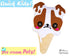 Quick Kids Ice Cream Puppy Sewing Pattern
