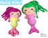 ITH Quick Kids PLUS Mermaid Pattern by Dolls And Daydreams