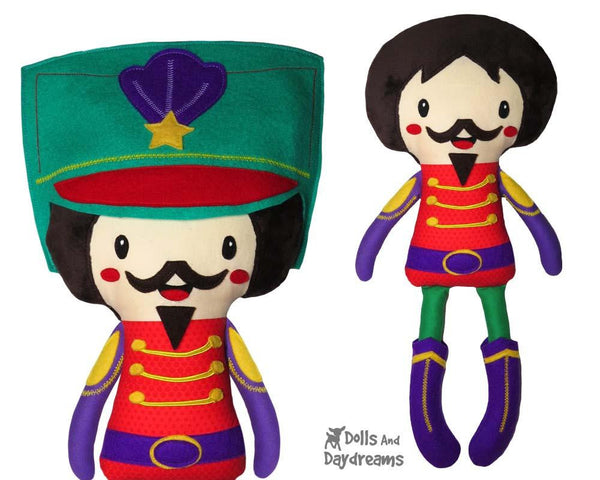 Nutcracker Prince Doll Sewing Pattern by Dolls And Daydreams
