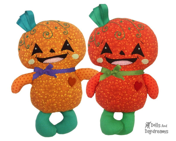 Pumpkin Baby Sewing Pattern - Dolls And Daydreams - 1