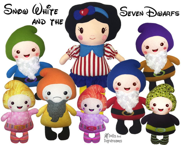ITH Snow White Doll Pattern