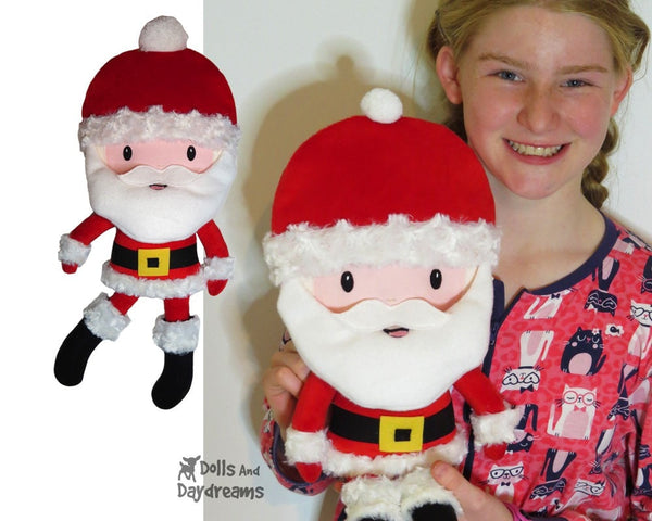Santa Lumber Jack Sewing Pattern - Dolls And Daydreams - 3