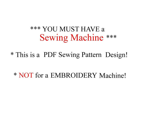 Zombie Sewing Pattern