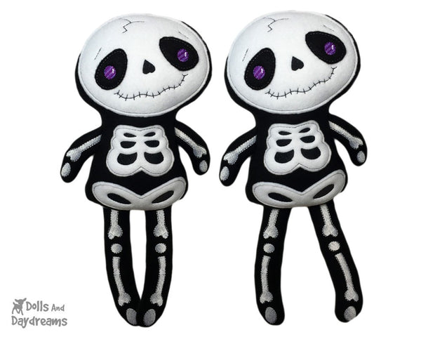 Embroidery Machine Big Skeleton Pattern - Dolls And Daydreams - 5