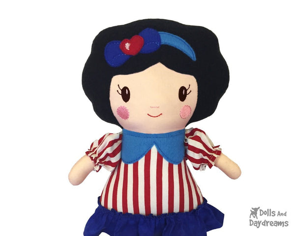 ITH Snow White Doll Pattern