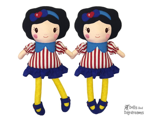 ITH Snow White Doll Pattern