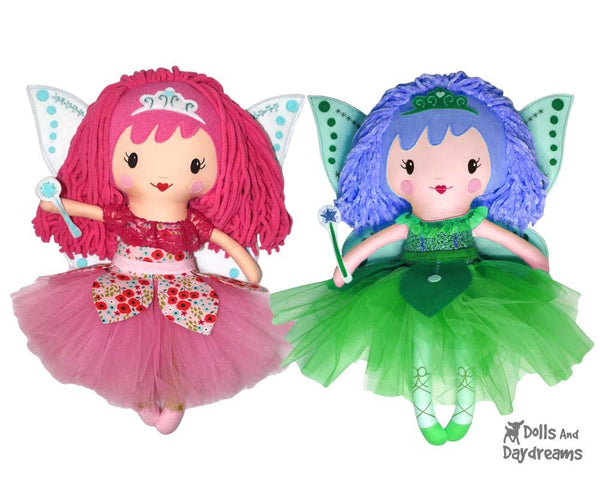 Sugar Plum Fairy Doll PDF Sewing Pattern by Dolls And Daydreams