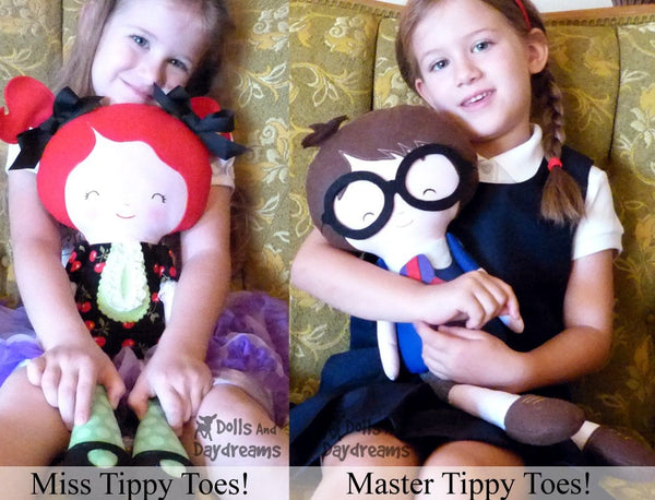 Master Tippy Toes Sewing Pattern - Dolls And Daydreams - 5