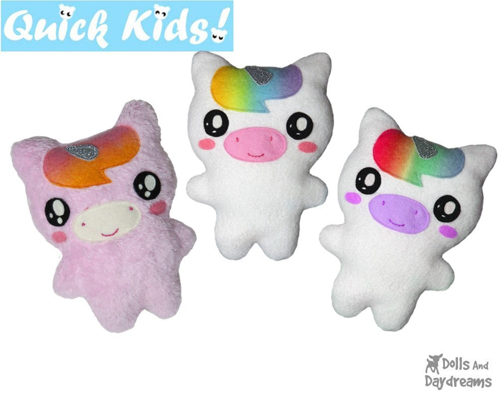 Quick Kids Unicorn Sewing Pattern